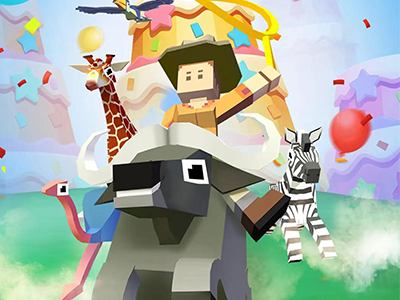 【国际服】疯狂动物园:单机泡壳游戏【跑酷经营】